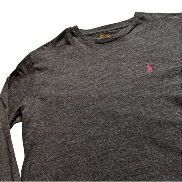 POLO Ralph Lauren Long sleeve Cotton Tee Size Large - Picture 4 of 6